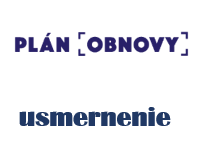 logo Plán obnovy - usmernenie